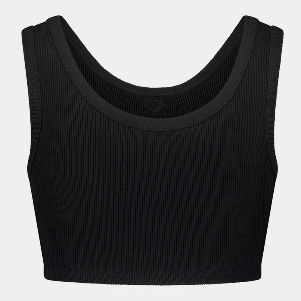 PRADA logo cropped tank top - Picture 4 of 9